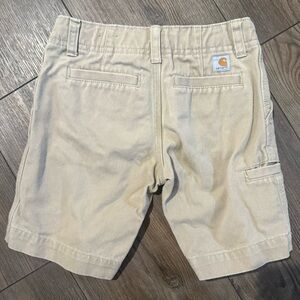 Carhartt Youth Khaki Workwear Shorts Durable Utility Style Size 4
